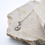 She Will Bloom Necklace // Silver