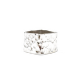 Fae hammered ring // Silver