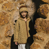 Kids Hazel Beanie // Butterscotch + Uluru