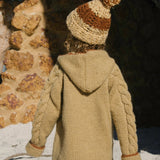 Kids Hazel Beanie // Butterscotch + Uluru