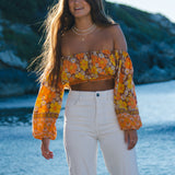 She Will Bloom Necklace // Gold