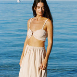 Bandeau Top // Sand