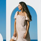 Shift Dress // Sand