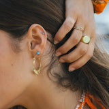 South Point Hoops // Gold