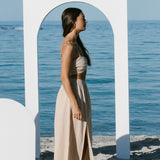 Bandeau Top // Sand