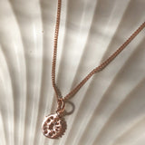 She Will Bloom Necklace // Rose Gold