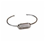 Quartz Cuff // Silver