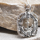 She Sails Free Necklace // Silver