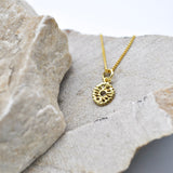 She Will Bloom Necklace // Gold