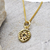 She Will Bloom Necklace // Gold