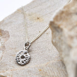 She Will Bloom Necklace // Silver