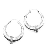 Uma Hoops // Silver