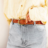 Winnie Belt // Chestnut Antique