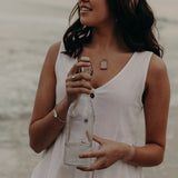 Zephyr Necklace // Silver