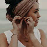 Zephyr Necklace // Silver