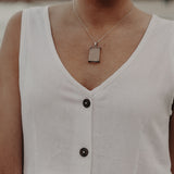 Zephyr Necklace // Silver