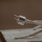 Fae hammered ring // Silver