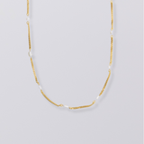 Pearl Choker // Gold