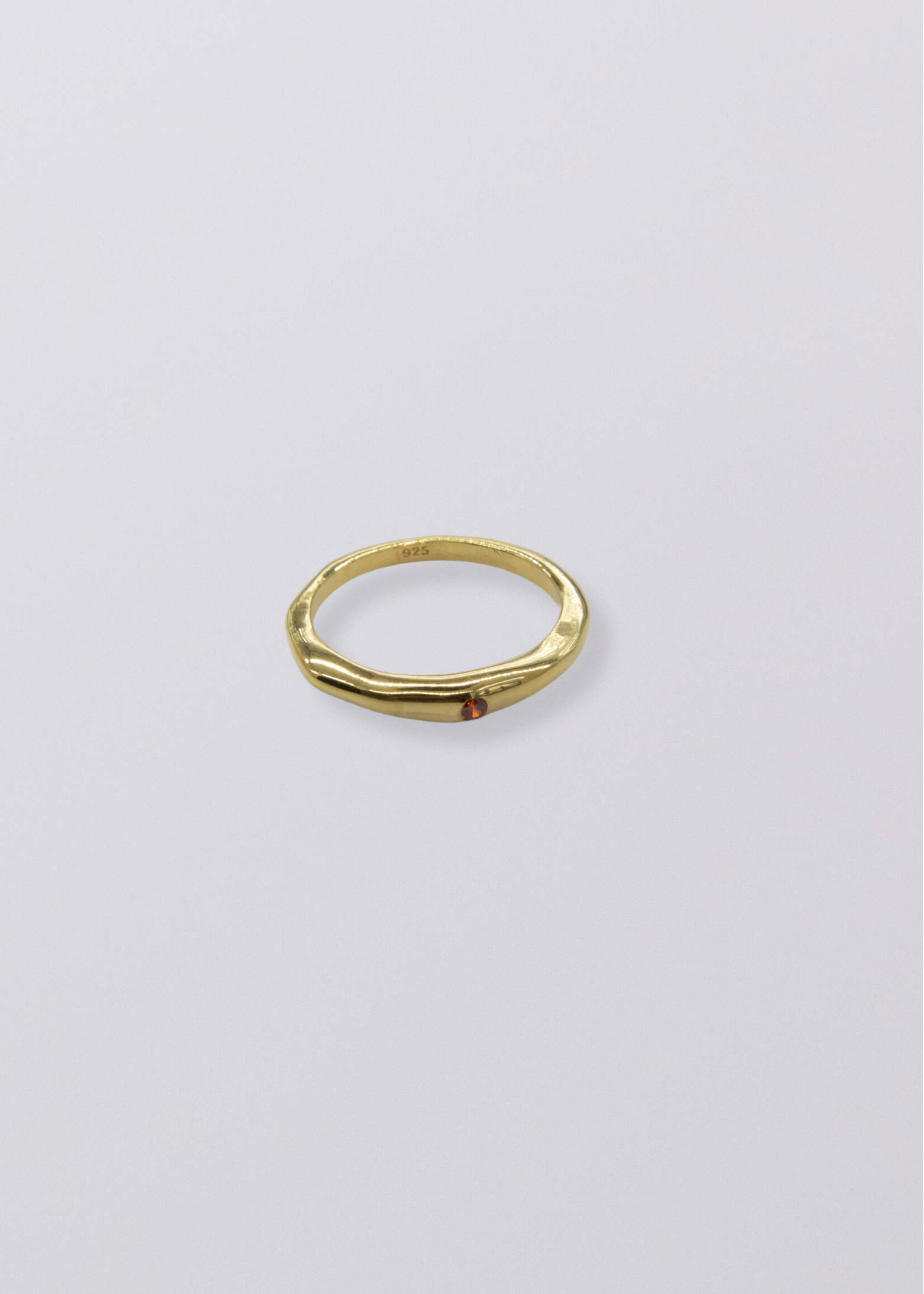 Selene Birthstone Ring // Gold Vermeil