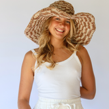 Janis Wide Brim Hat // Tully Check