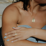 Santorini Necklace // Gold