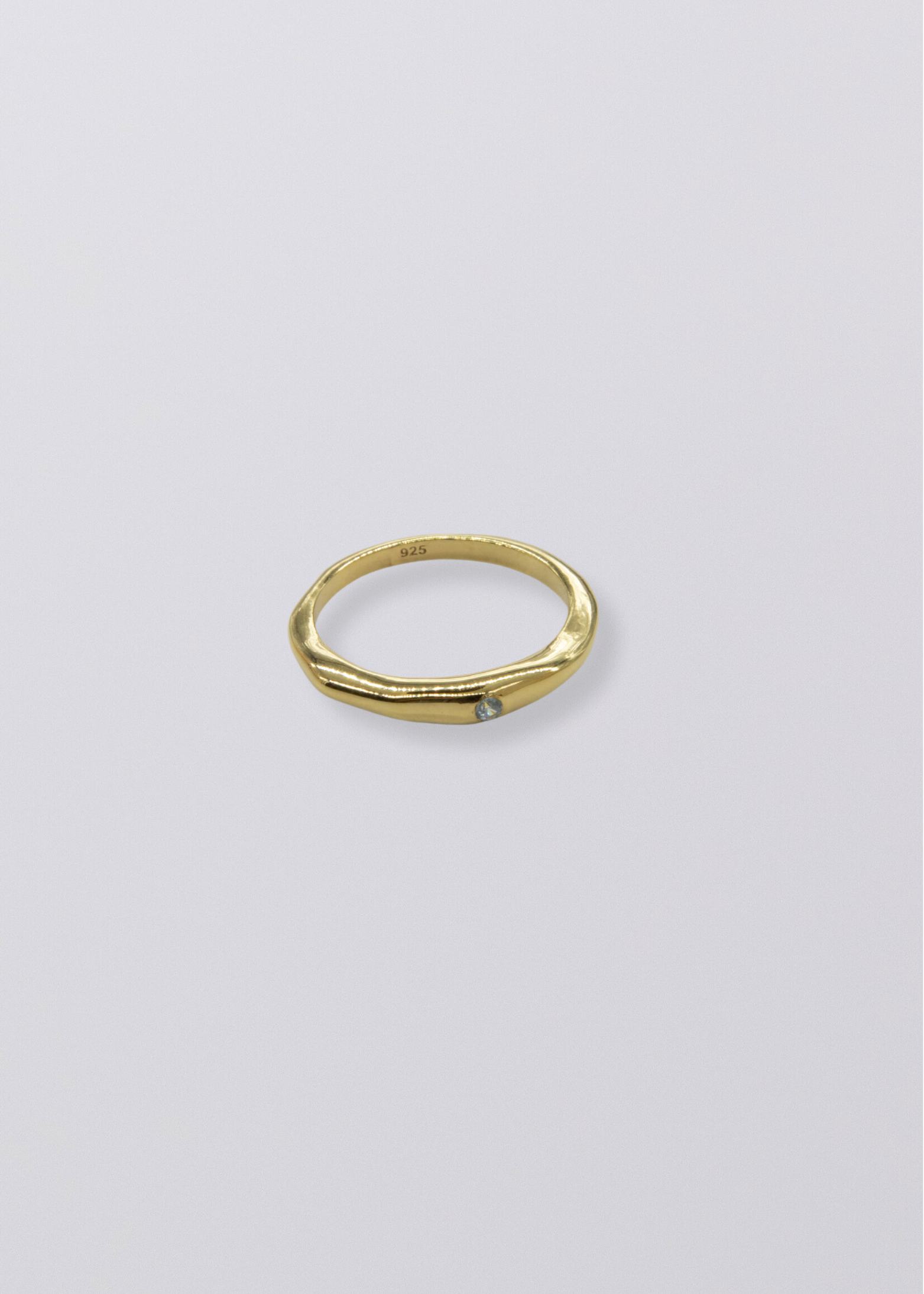 Selene Birthstone Ring // Gold Vermeil