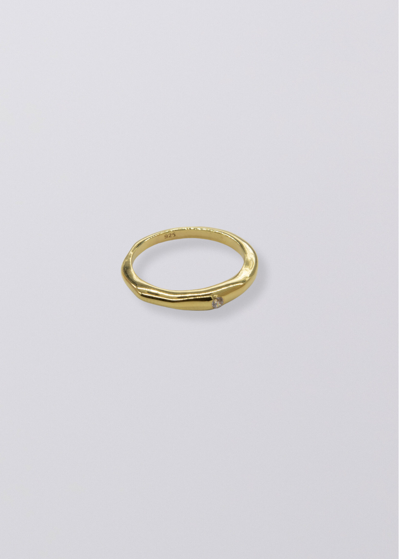 Selene Birthstone Ring // Gold Vermeil