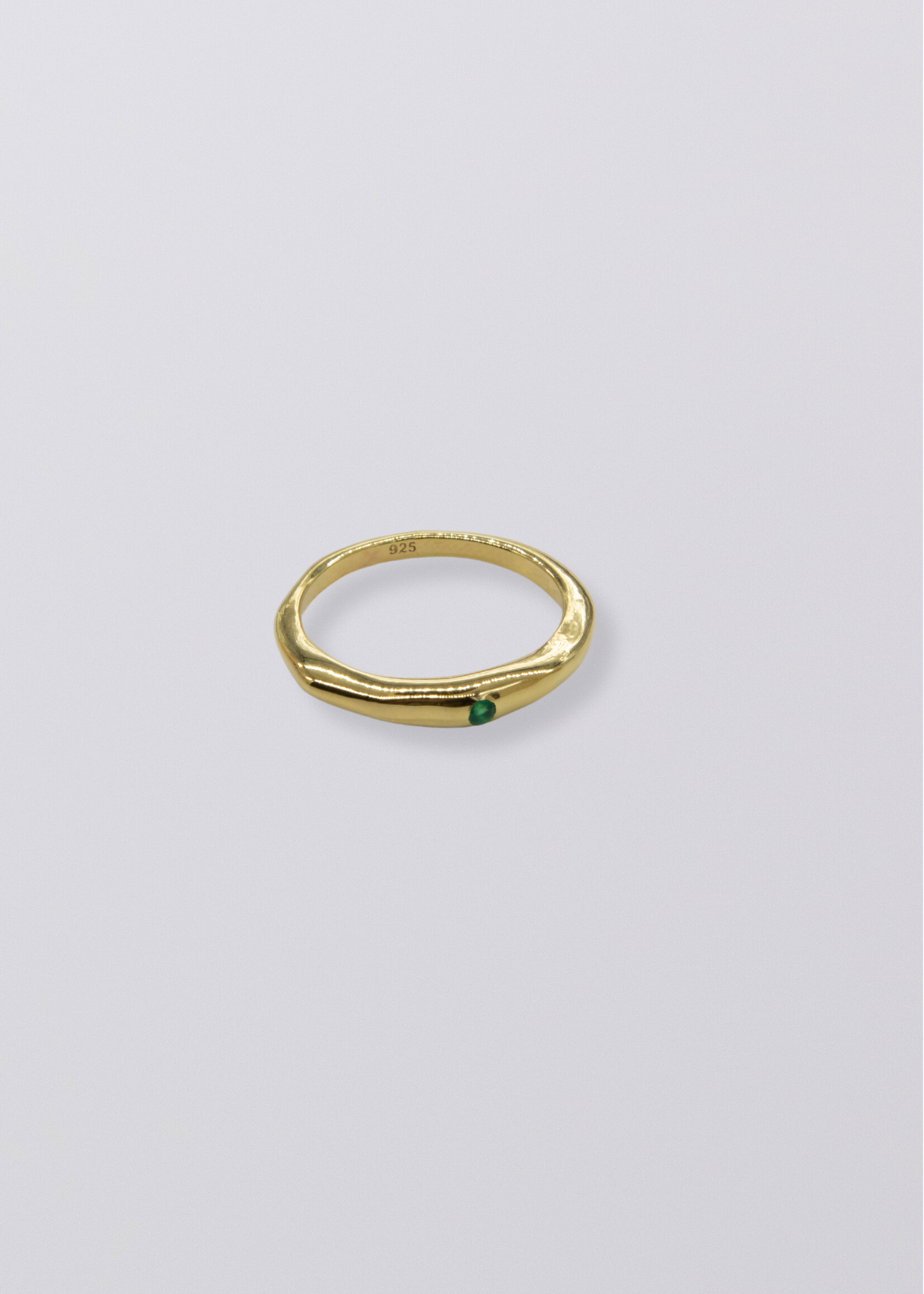 Selene Birthstone Ring // Gold Vermeil