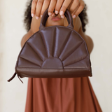 Soleil Mini Tote // Chocolate