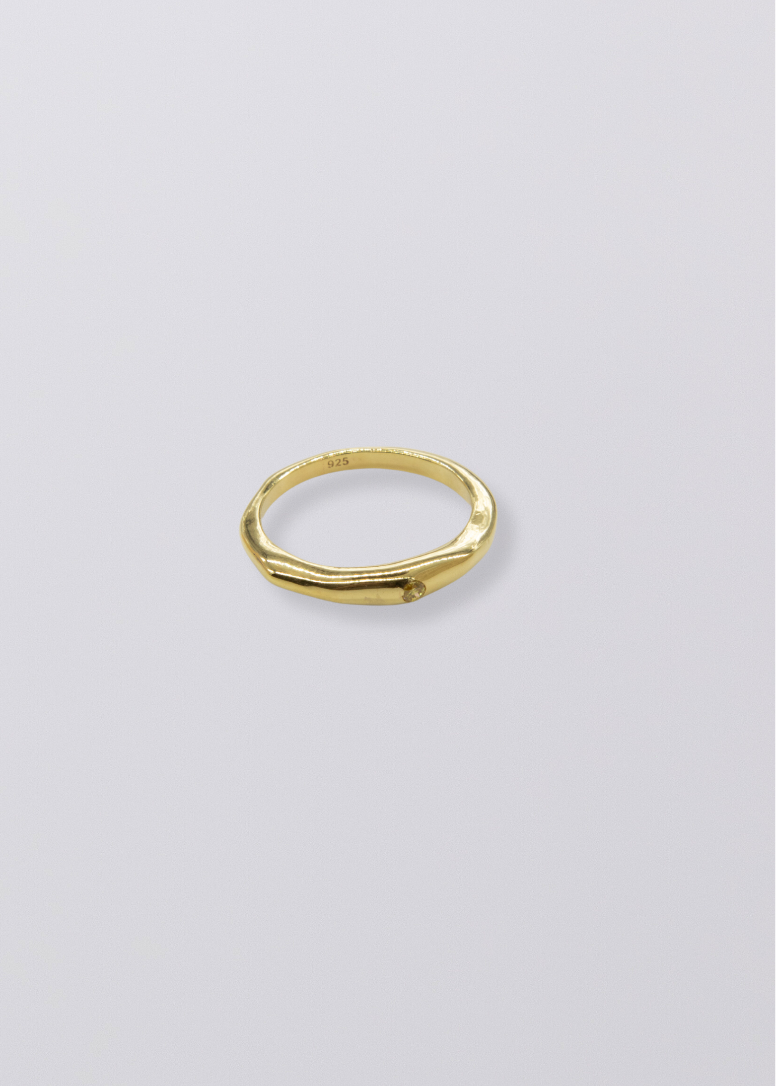 Selene Birthstone Ring // Gold Vermeil