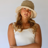 Peggie Bucket Hat // Natural