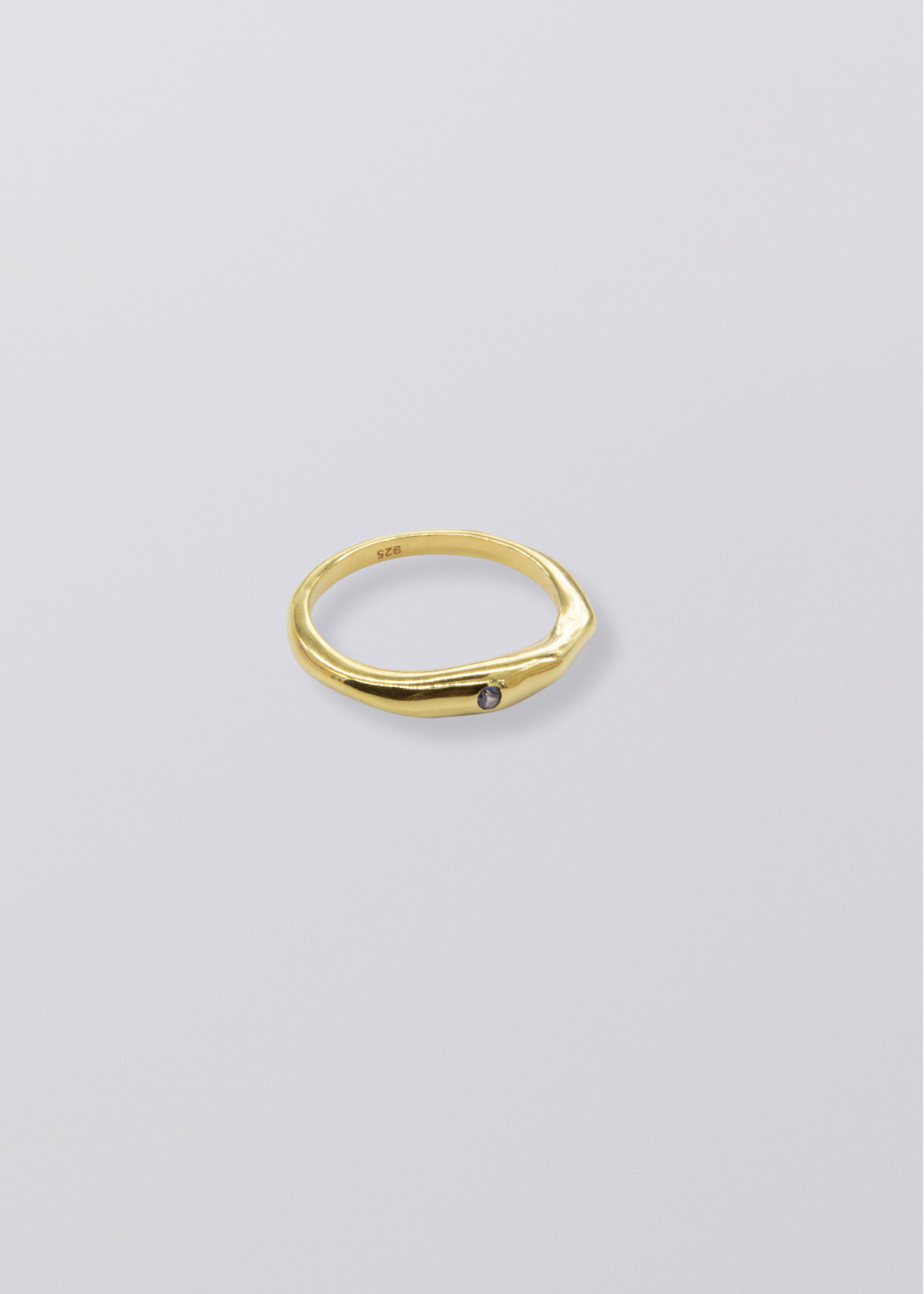 Selene Birthstone Ring // Gold Vermeil