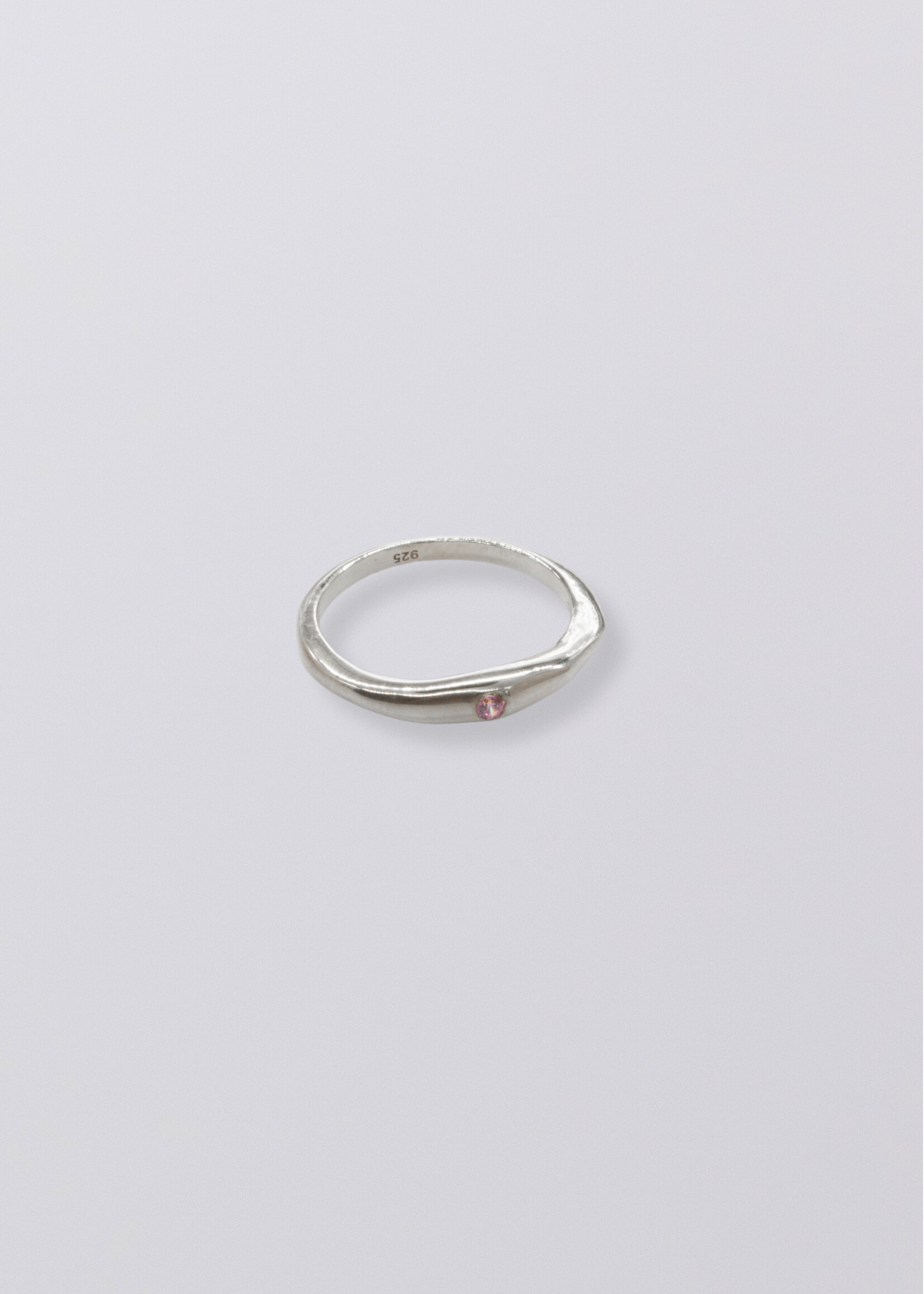 Selene Birthstone Ring // Sterling Silver