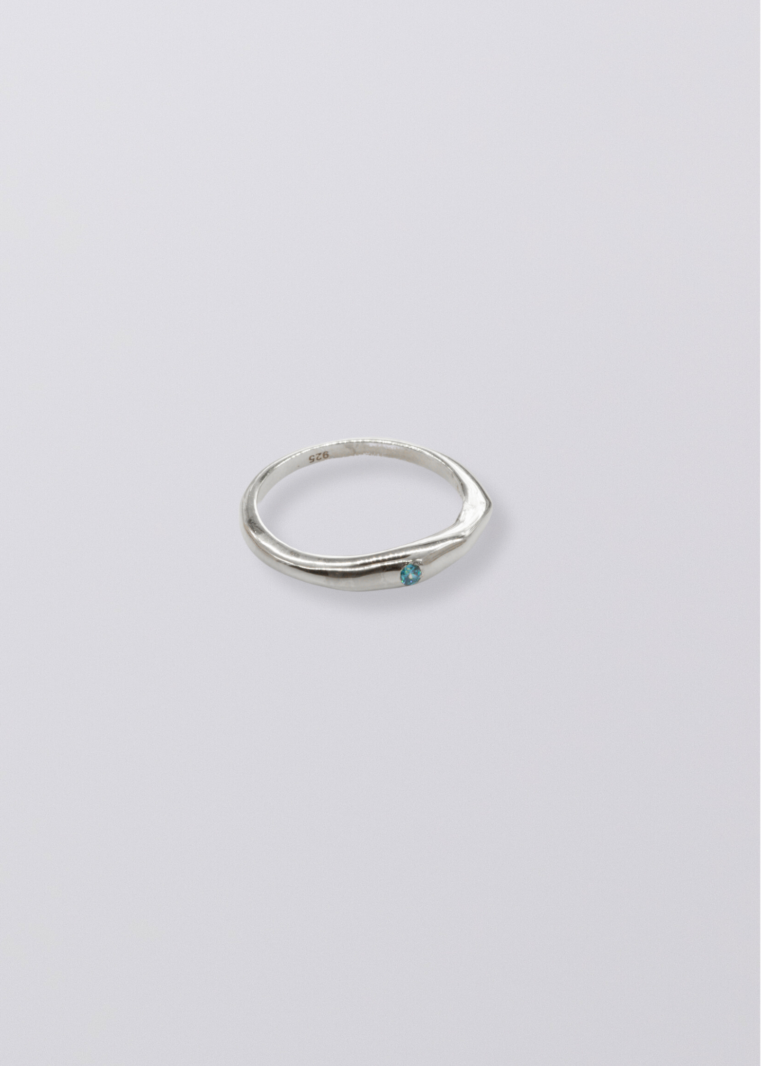 Selene Birthstone Ring // Sterling Silver