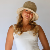 Peggie Bucket Hat // Natural