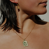 Santorini Necklace // Gold