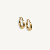 Grace Hoops // Gold