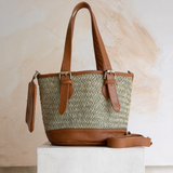 Odette Bucket Bag // Tan