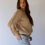 Faith Sweater // Almond