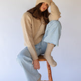 Arosa Socks // Almond