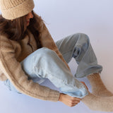 Arosa Socks // Almond