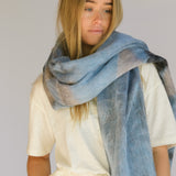 Aztec Scarf/Shawl // Denim