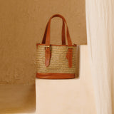 Odette Bucket Bag // Chestnut Antique