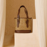 Odette Bucket Bag // Textured Hazelnut