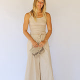 Bonjour Pouch // Natural