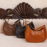Clara Mini Shoulder // Chestnut Antique