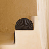 Soleil Clutch // Textured Noir