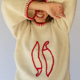 Sol Sweater  // Chilli