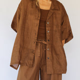 Flow Shirt // Cocoa