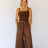 Flow Trouser // Cocoa